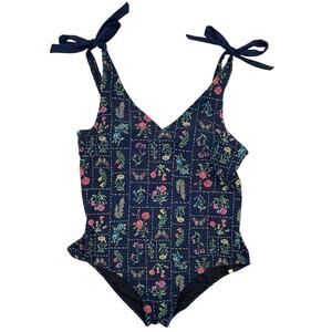 Summersalt Floral One Piece Bow Backflip Bloom Botanical Wildflower Swimsuit 22